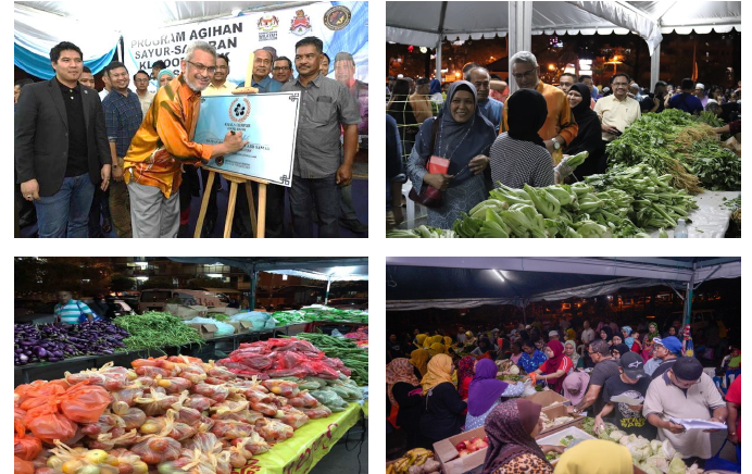 Aktiviti Agihan Sayur-Sayuran KL Food Bank