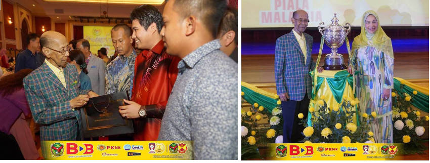 Santapan Diraja di Istana Negara bersama Almarhum Sultan Abdul Halim Mu’adzam Shah